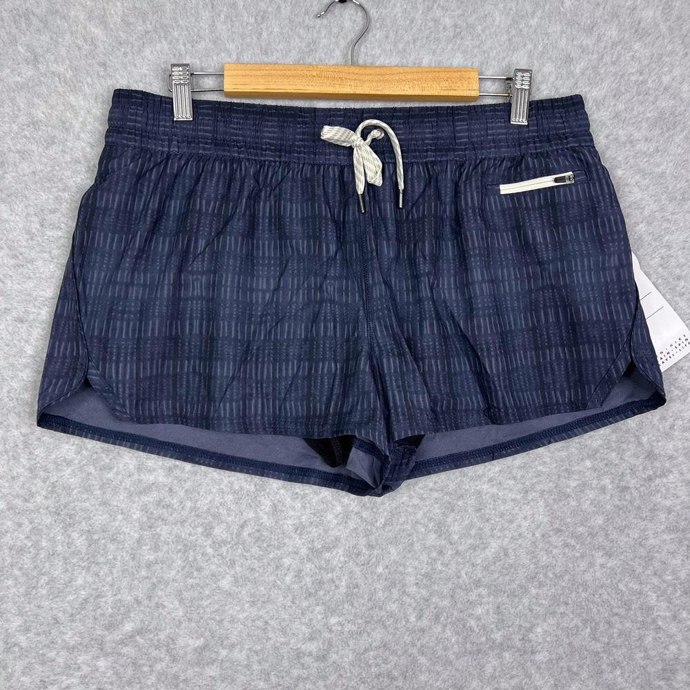 Vuori Ink Shibori Grid Clementine Short 2" Womens Size XL VW304 Athletic Running